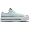 Chuck Taylor All Star Renew Sneakers in tela con suola spessa blu chiaro “Blue White”