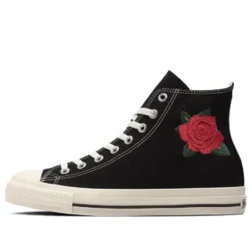 Chuck Taylor All Star Rose Embroidery Hi “Nero Bianco Rosso”