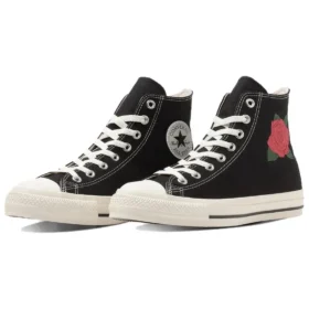 Chuck Taylor All Star Rose Embroidery Hi “Nero Bianco Rosso”