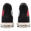 Chuck Taylor All Star Rose Embroidery Hi “Nero Bianco Rosso”