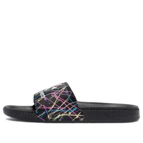 Chuck Taylor All Star Slide Paint Splatter “Nero Rosa”
