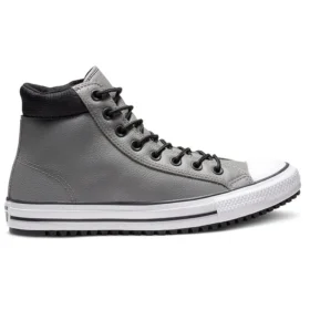 Chuck Taylor All Star Stivali alti in pelle PC Grigio “Gray White”