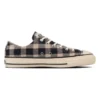 Chuck Taylor All Star US Wool Plaid Ox “Nero Bianco”