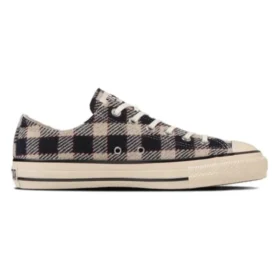 Chuck Taylor All Star US Wool Plaid Ox “Nero Bianco”