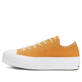 Chuck Taylor Renew Cotton Platform Low “Sunflower Gold”