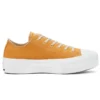 Chuck Taylor Renew Cotton Platform Low “Sunflower Gold”