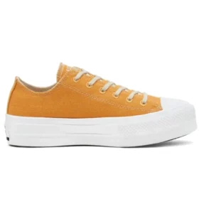 Chuck Taylor Renew Cotton Platform Low “Sunflower Gold”
