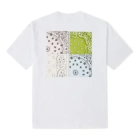 Colori a contrasto, color nocciola, giacca larga a maniche corte con collo rotondo, stile per coppia, bianco