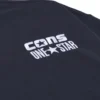 CONS Felpa con cappuccio One Star Crew Taglie asiatiche “Black”