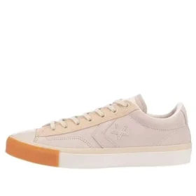 Converse Breakstar SK OX Low Tops con benda nera, scarpe da skate casual unisex rosa “Light Pink Brown”