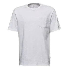 Converse Classic Basic Casual da uomo a maniche corte, bianco