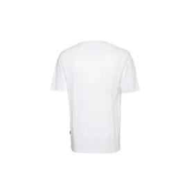 Converse Creative Sports da uomo, giacca a maniche corte con collo rotondo, bianca