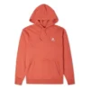 Converse da uomo con logo ricamato, maglia larga, sportive, marroni e rosse