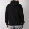 Converse da uomo con stampa del logo Flash, foderate in pile, nere