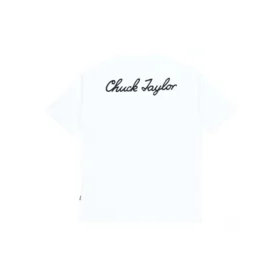 Converse SS22 Classic Chuck Printing a maniche corte da uomo, bianco