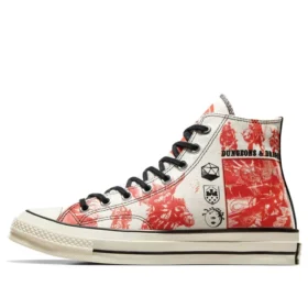 Converse x Dungeons & Dragons Chuck Taylor All Star High “Egret Red”