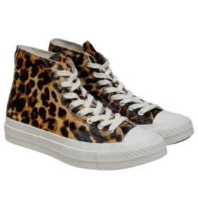 Converse x First String Chuck Taylor All Star High “Pony Hair Leopard Print”