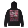 Converse x Shaniqwa Jarvis Pullover Crossover con stampa floreale sul retro, modello per coppia, nero