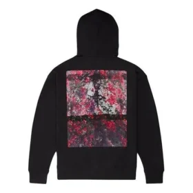 Converse x Shaniqwa Jarvis Pullover Crossover con stampa floreale sul retro, modello per coppia, nero Converse x Shaniqwa Jarvis Pullover Crossover con stampa floreale sul retro, modello per coppia, nero