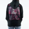 Converse x Shaniqwa Jarvis Pullover Crossover con stampa floreale sul retro, modello per coppia, nero