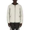 Converse x Slam Jam Giacca-cappotto sportiva casual reversibile con cuciture a vista, firmata congiuntamente, da uomo, bianca