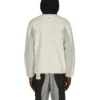 Converse x Slam Jam Giacca-cappotto sportiva casual reversibile con cuciture a vista, firmata congiuntamente, da uomo, bianca