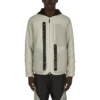 Converse x Slam Jam Giacca-cappotto sportiva casual reversibile con cuciture a vista, firmata congiuntamente, da uomo, bianca
