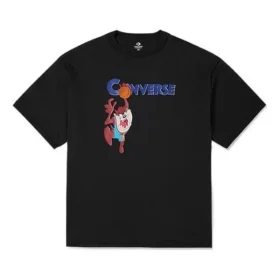 Converse x Space Jam: A New Legacy Court Ready Tee Taglie asiatiche “Nero”