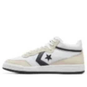 Fastbreak Pro in pelle e camoscio “Bianco Nero Beige”