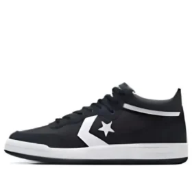 Fastbreak Pro in pelle e camoscio “Black White”