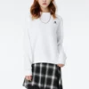 Felpa casual Taglie asiatiche “Bianco”