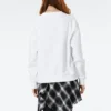 Felpa casual Taglie asiatiche “Bianco”