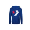 Felpa con cappuccio a V con grande logo a stella – Taglie asiatiche “Blu”