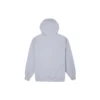 Felpa con cappuccio ampia con logo Chuck 70 ricamato Grigio Blu
