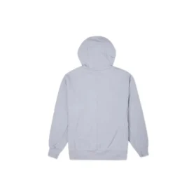 Felpa con cappuccio ampia con logo Chuck 70 ricamato Grigio Blu