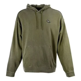 Felpa con cappuccio ampia con toppa Go-To Chuck Taylor – Taglie asiatiche “Verde oliva”
