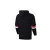 Felpa con cappuccio Collegiate Text Taglie asiatiche “Black”