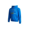 Felpa con cappuccio con grafica videogioco Taglie asiatiche “Blue”