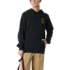 Felpa con cappuccio con logo Mountain Taglie asiatiche “Nero”