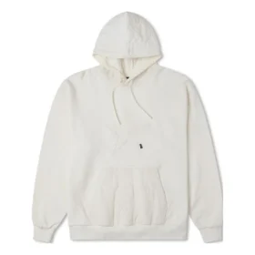 Felpa con cappuccio Cozy Utility Taglie asiatiche “Bianco”