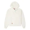 Felpa con cappuccio Crafted Fashion Graphic Taglie asiatiche “Bianco”