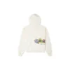 Felpa con cappuccio Crafted Fashion Graphic Taglie asiatiche “Bianco”