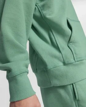 Felpa con cappuccio e logo Gold Standard, vestibilità ampia, taglie asiatiche “Verde”