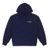 Felpa con cappuccio e logo Skate Taglie asiatiche “Blue”