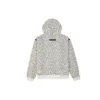 Felpa con cappuccio e mezza zip Court-Ready Cheetah Taglie asiatiche “Egret Spotted Leopard”