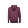 Felpa con cappuccio e mezza zip Taglie asiatiche “Rosso”