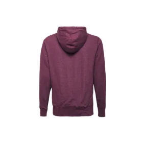 Felpa con cappuccio e mezza zip Taglie asiatiche “Rosso”