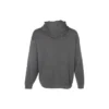 Felpa con cappuccio e toppe da sneaker, vestibilità ampia, taglie asiatiche “Black Grey”