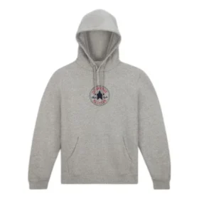 Felpa con cappuccio Go-To Chuck Taylor Patch Standard Fit Taglie asiatiche “Grigio” Felpa con cappuccio Go-To Chuck Taylor Patch Standard Fit Taglie asiatiche “Grigio”