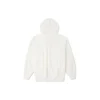 Felpa con cappuccio in maglia larga Bianco crema